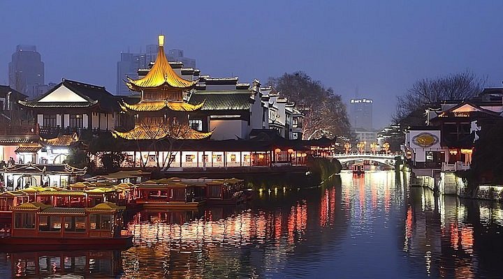 A scenic view of Hefei Fengyuxiang Jiuju