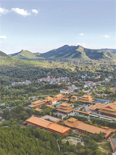 A scenic view of Hefei Yinshan Zhiren Yizhi