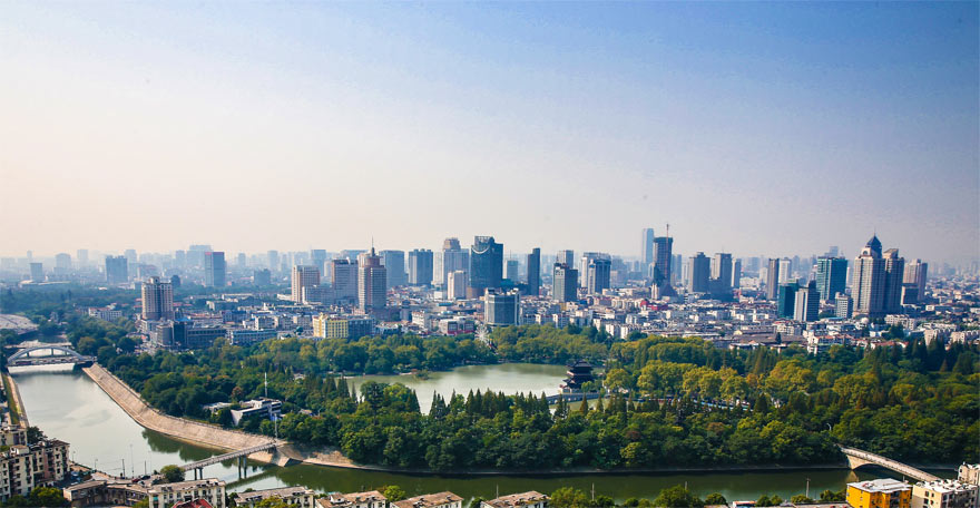 A scenic view of Hefei Yinshan Zhiren Yizhi