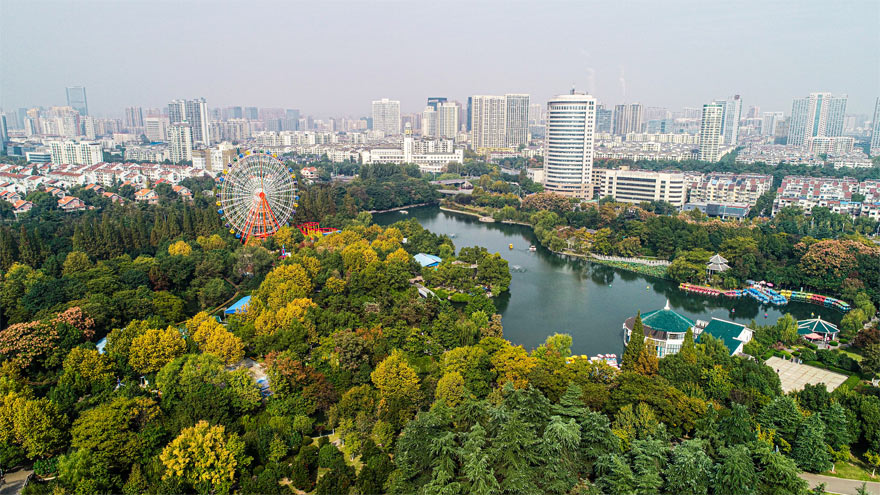 A scenic view of Hefei Yinshan Zhiren Yizhi