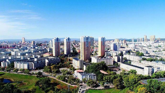 A scenic view of Hegang Aolimi Chengzhi