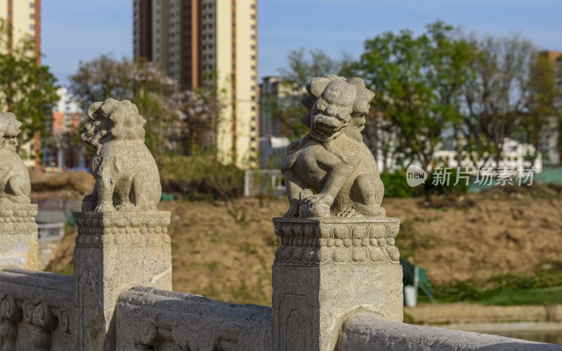 A scenic view of Hengshui Anji Bridge