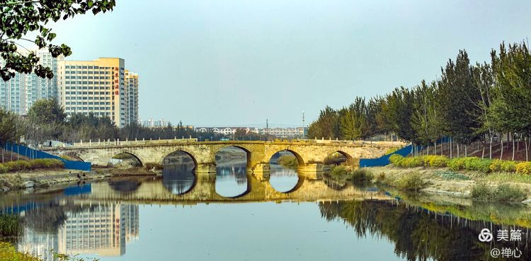 A scenic view of Hengshui Anji Bridge