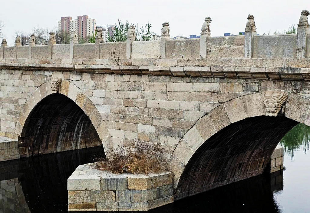 A scenic view of Hengshui Anji Bridge