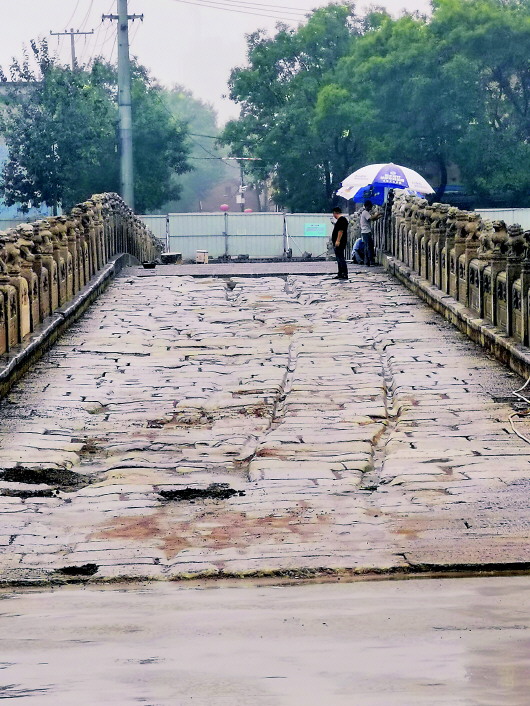 A scenic view of Hengshui Anji Bridge