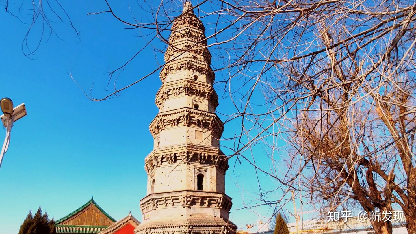 A scenic view of Hengshui Baoyun Pagoda