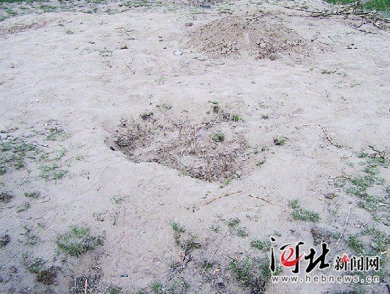 A scenic view of Hengshui Feng Family Tombs