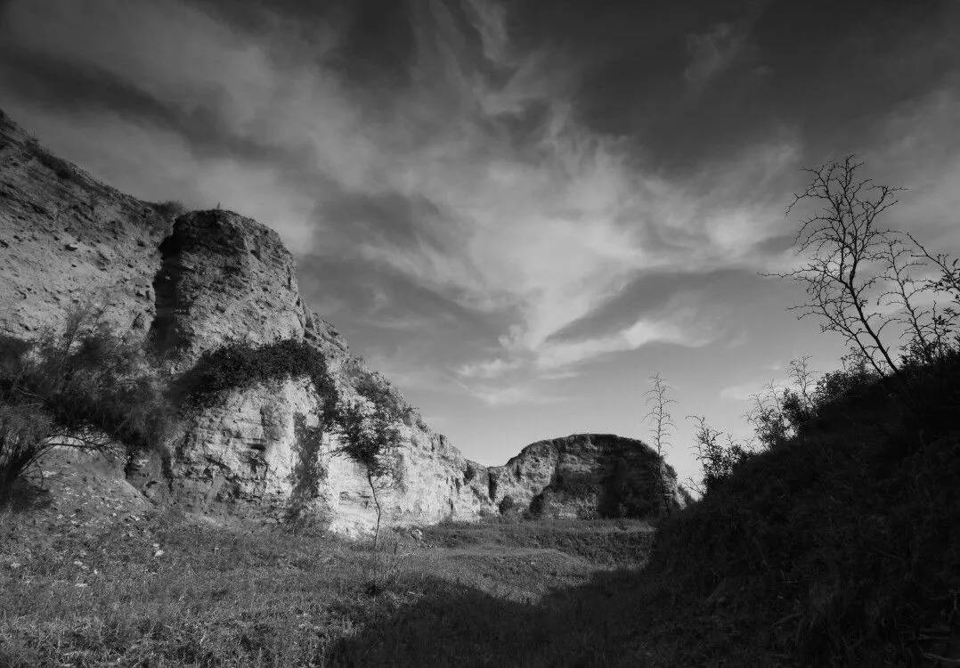 A scenic view of Hengshui Jizhou Ancient City Site