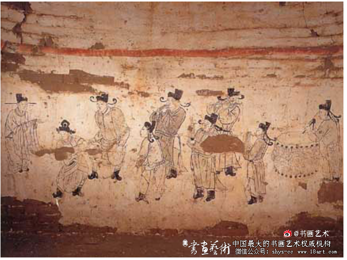 A scenic view of Hengshui Lujiazhuang Mural Tomb