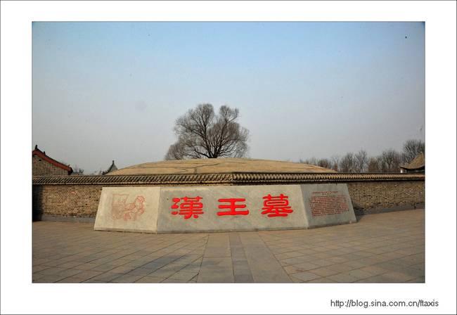 A scenic view of Hengshui Lujiazhuang Mural Tomb