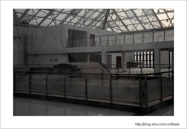 A scenic view of Hengshui Lujiazhuang Mural Tomb