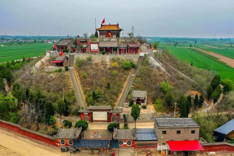 A scenic view of Hengshui Northern Qi Gao Family Tombs