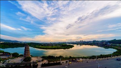A scenic view of Hengyang Jiangjiashan Muzang