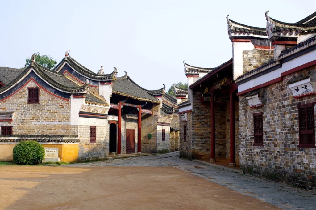 A scenic view of Hengyang Luoronghuan Guju