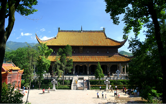 A scenic view of Hengyang Nanyue Miao