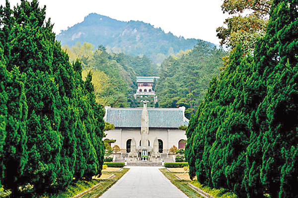 A scenic view of Hengyang Nanyue Zhonglieci