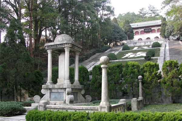 A scenic view of Hengyang Nanyue Zhonglieci