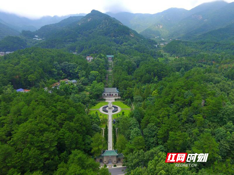 A scenic view of Hengyang Nanyue Zhonglieci