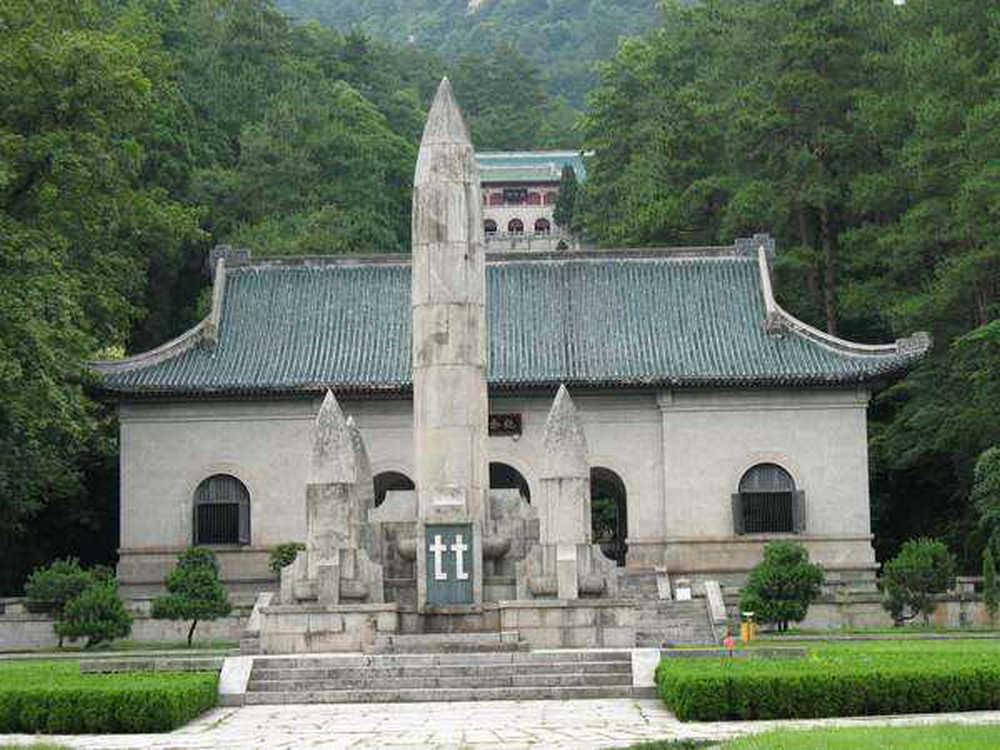 A scenic view of Hengyang Nanyue Zhonglieci