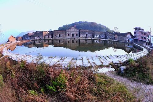 A scenic view of Hengyang Zhongtiancun Gujianzhuqun