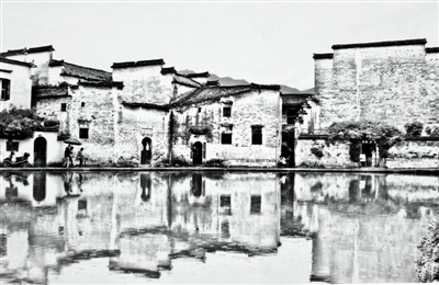 A scenic view of Hengyang Zhongtiancun Gujianzhuqun