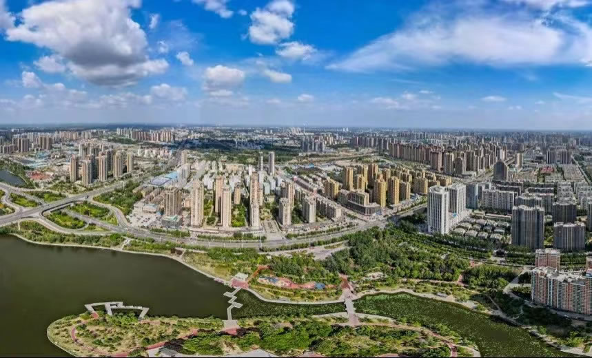 A scenic view of Heze Changyi Gucheng Zhi