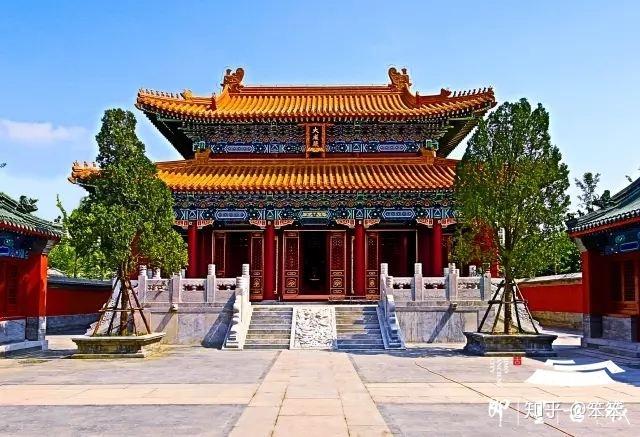 A scenic view of Heze Juye Wenmiao Dachengdian