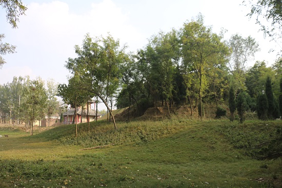 A scenic view of Heze Liang Gudui Yizhi