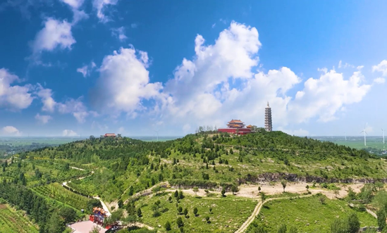 A scenic view of Heze Yongfeng Ta