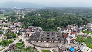 A scenic view of Hezhou Jiangshi Kejia Weiwu