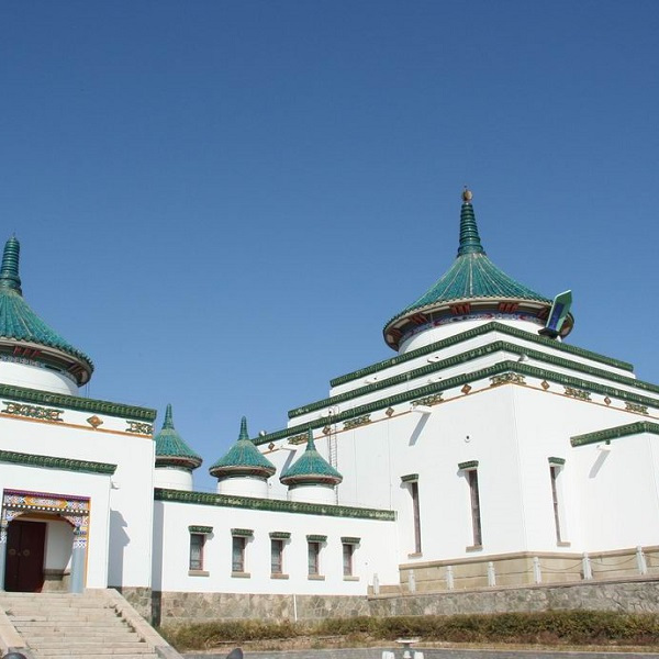 A scenic view of Hinggan Chengjisihanmiao