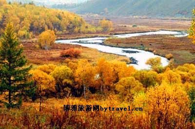 A scenic view of Hinggan Qinhuarijunarshanyaosaiyizhi
