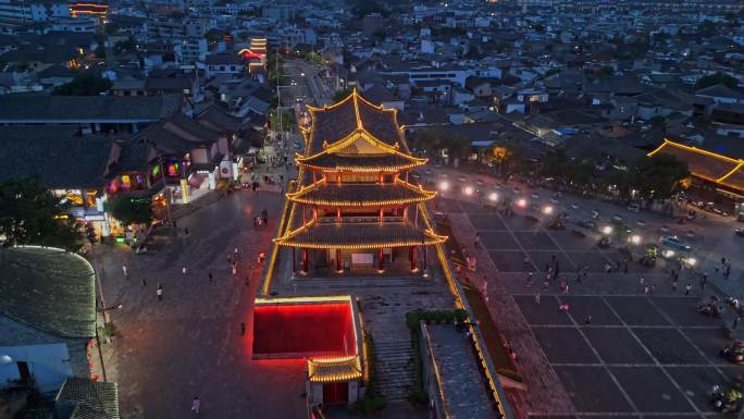 A scenic view of Honghe Chaoyanglou