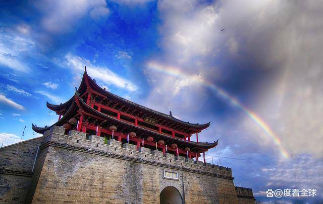 A scenic view of Honghe Jianshui Xuezheng Kaopeng