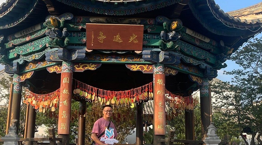 A scenic view of Honghe Jianshui Zhujia Huayuan