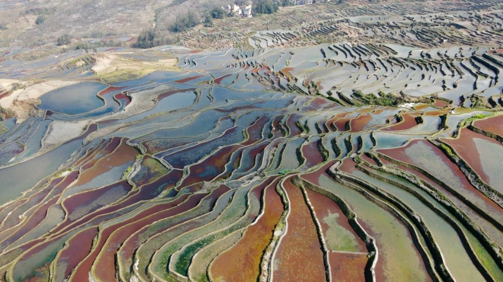 A scenic view of Honghe Kaiyuan Changhongqiao