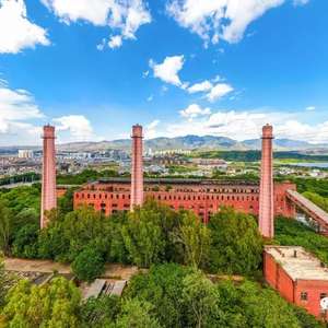 A scenic view of Honghe Kaiyuan Fadianchang Jiuzhi
