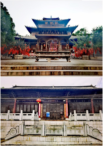 A scenic view of Honghe Mengzi Yuhuangge