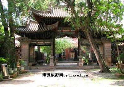 A scenic view of Honghe Shiping Wenmiao Jianzhuqun