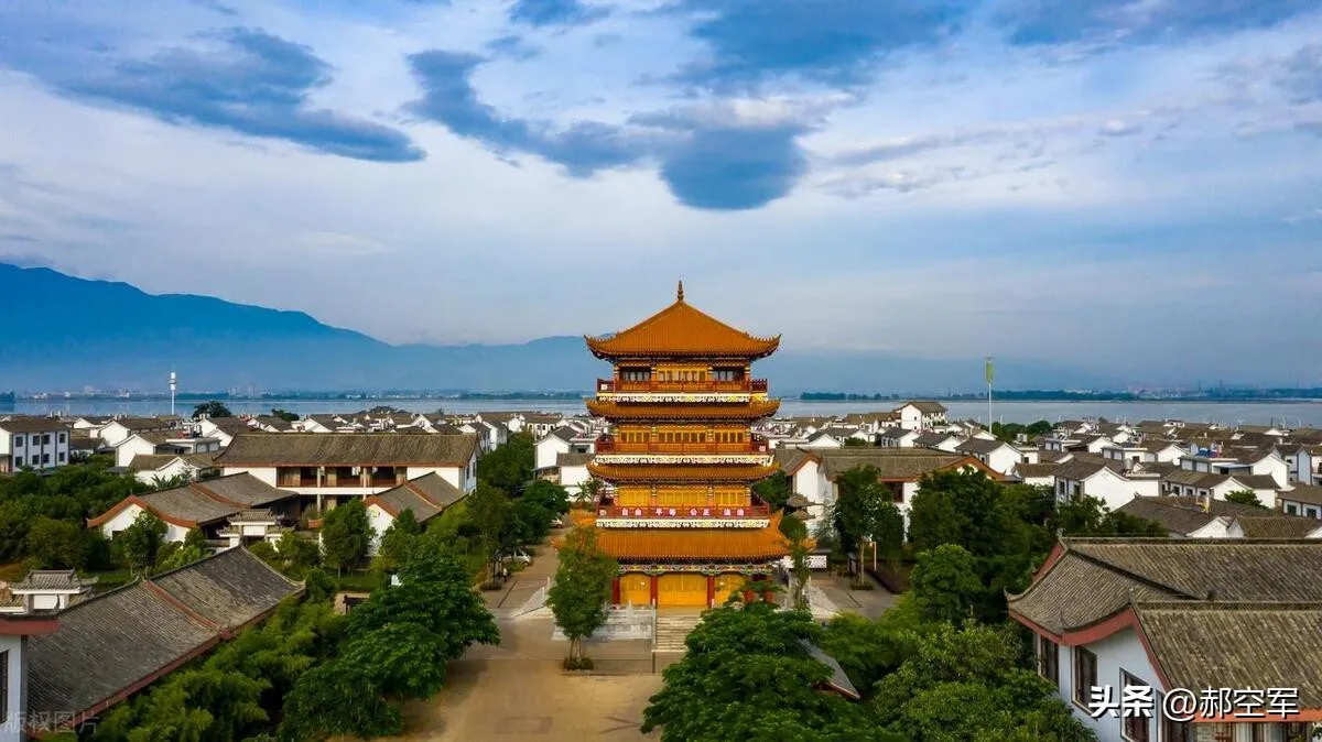 A scenic view of Honghe Xinan Suo Gujianzhuqun