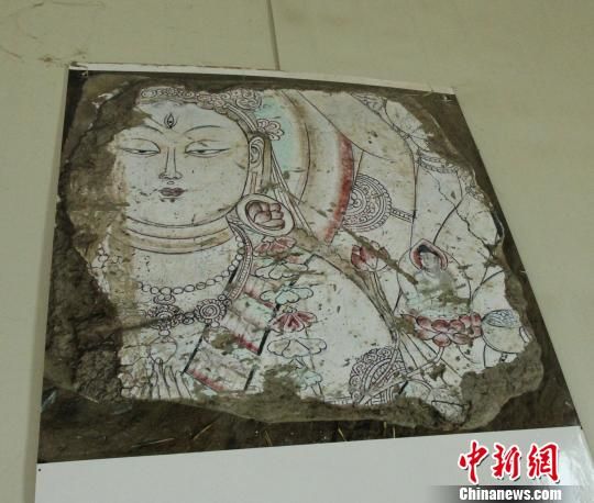 A scenic view of Hotan Damagou Fosi Yizhi