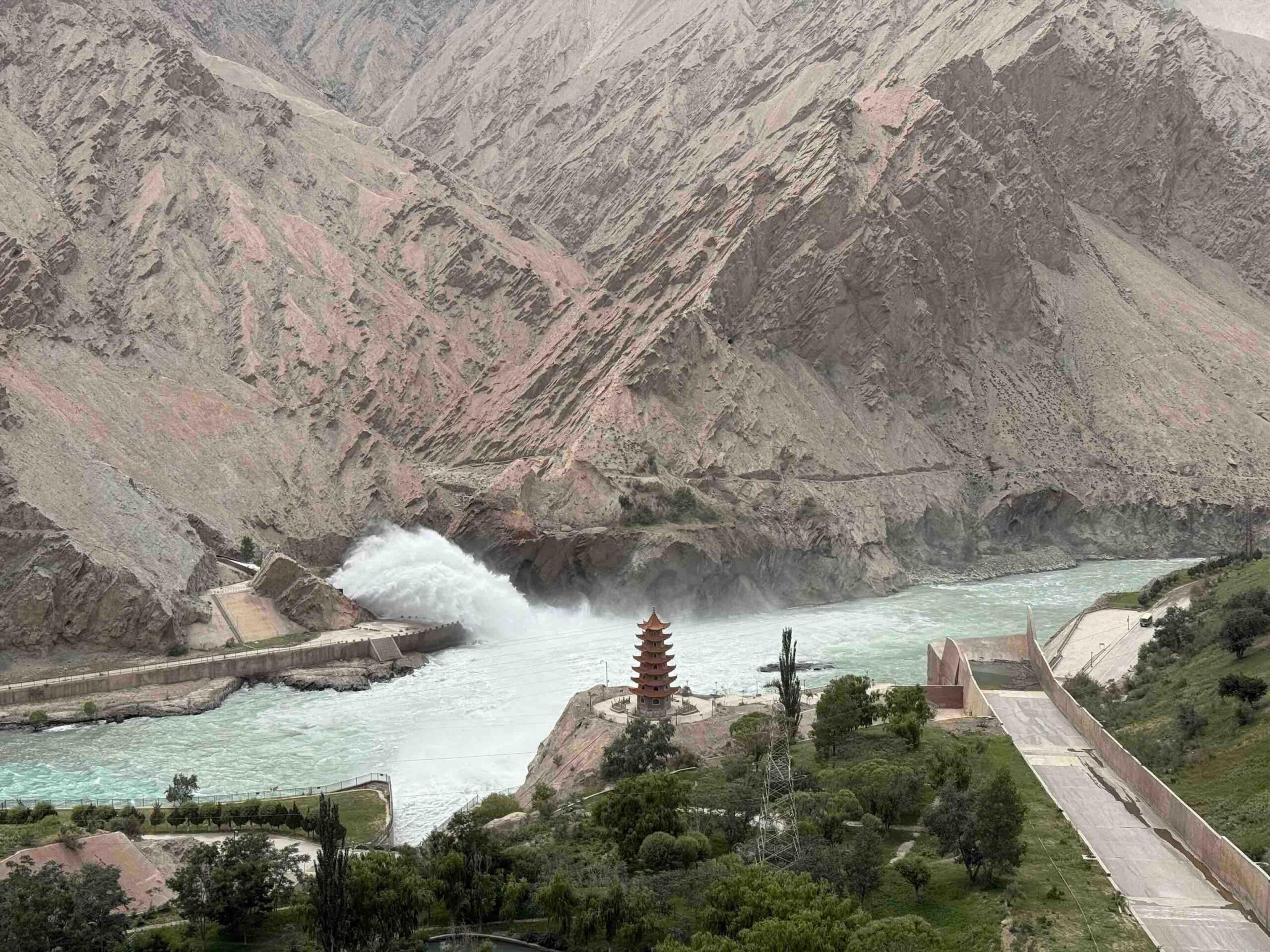 A scenic view of Hotan Kaladun Yizhi