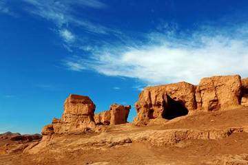 A scenic view of Hotan Kaladun Yizhi