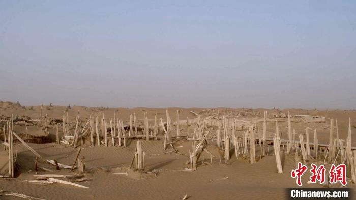 A scenic view of Hotan Niya Yizhi