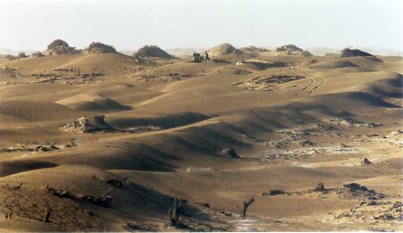 A scenic view of Hotan Niya Yizhi