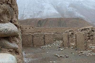 A scenic view of Hotan Saitula Shaoka Yizhi