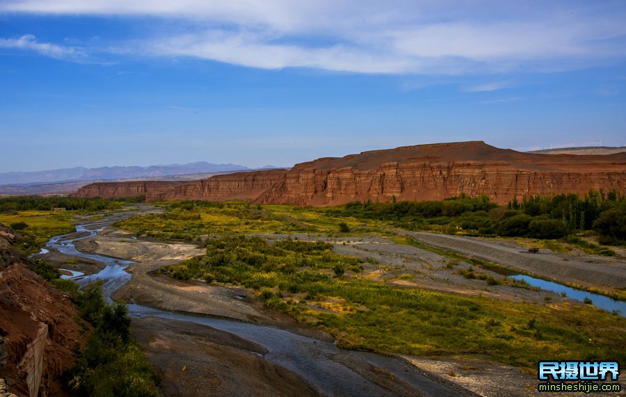A scenic view of Hotan Shanpula Gumuqun