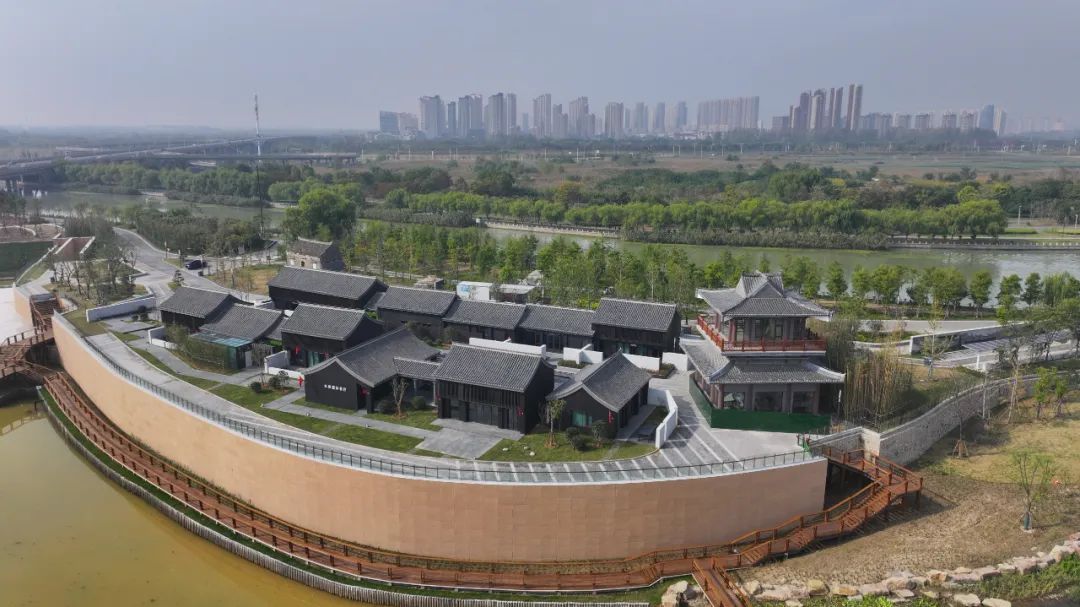 A scenic view of Huaian Dayunhe Subitems