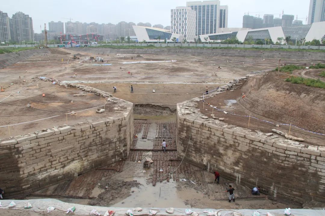 A scenic view of Huaian Dayunhe Subitems