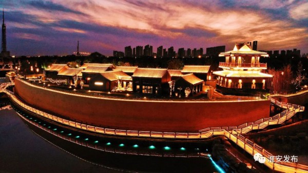 A scenic view of Huaian Dayunhe Subitems